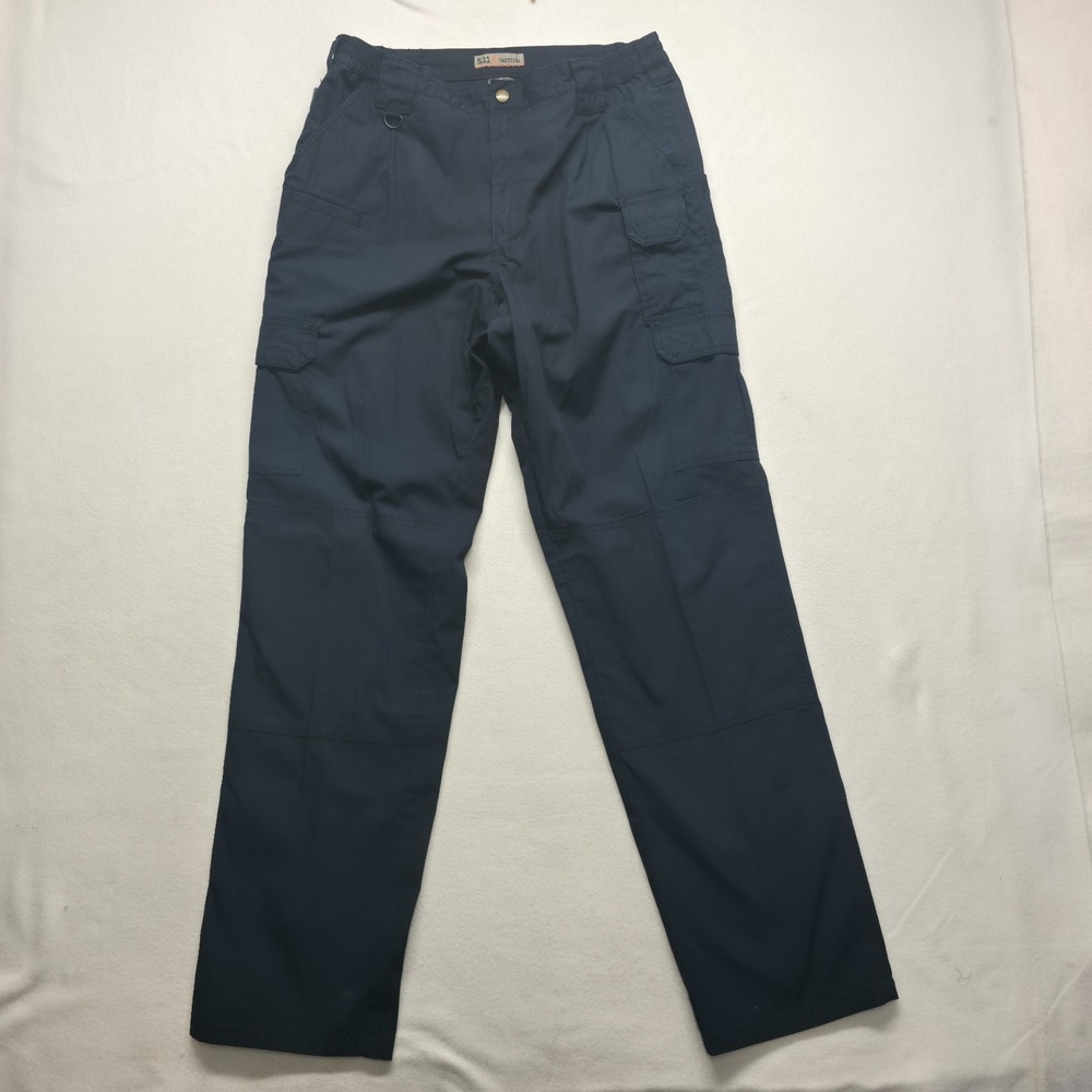 5.11 Tactical Men's Blue Ripstop Cargo Utility Pants Size 36X36